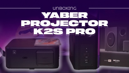 Yaber Projector K2s Pro - Pakkauksen purkaminen