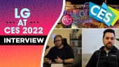 LG at CES 2022 - Erik Svalberg haastattelussa