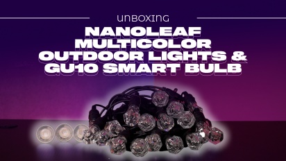 Nanoleaf Matter Multicolour Outdoor Lights & GU10 Smart Bulb - Pakkauksen purkaminen