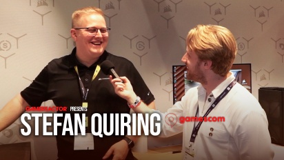 Näppäimistöt, kuulokkeet ja hiiret - Corsair Interview with Stefan Quiring
