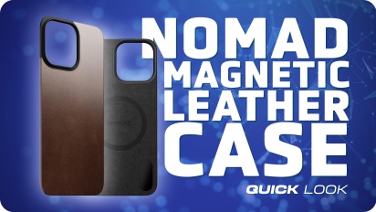 Nomad Magnetic Leather Back (Quick Look) - MagSafe Fashion