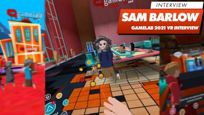 Sam Barlow - Gamelab VR 2021 haastattelussa