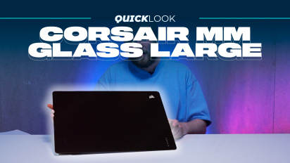 Corsair MM Glass Large (Quick Look) - Vapaus kitkasta