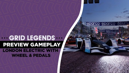 Grid Legends - Westminster Loop Electric Preview Gameplay