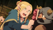 Delicious in Dungeon in toiselle kaudelle on annettu vihre&auml; valo