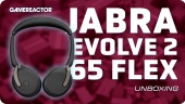 Jabra Evolve2 65 Flex - Pakkauksen purkaminen