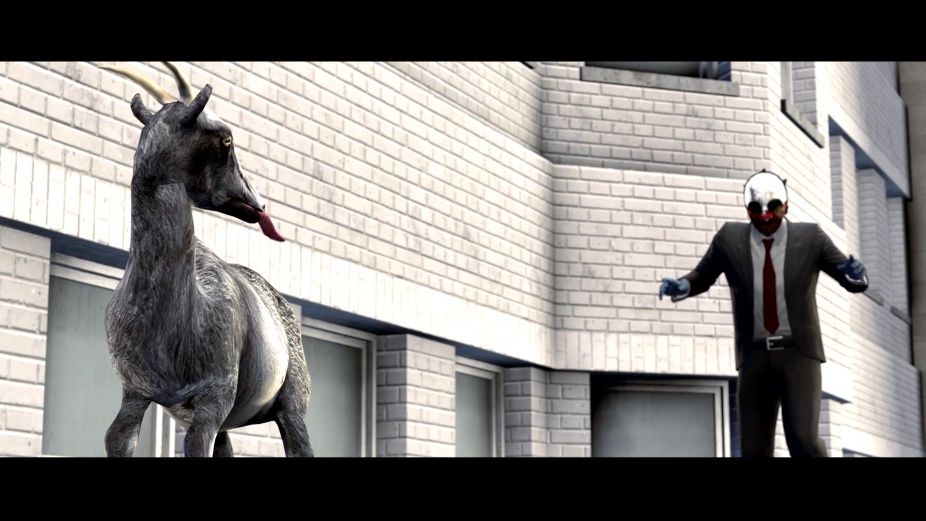 Payday 2 The Goat Simulator Heist Trailer