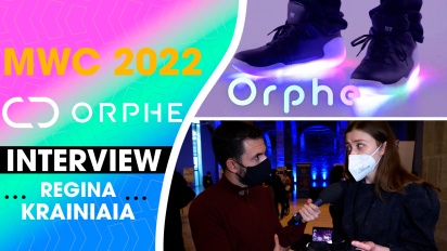 MWC 2022 - Orphe Smart Footwear - Regina Krainiaia haastattelussa