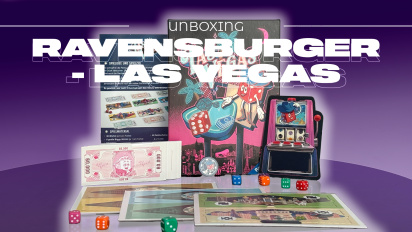 Las Vegas (lautapeli) &ndash; Pakkauksen avaaminen