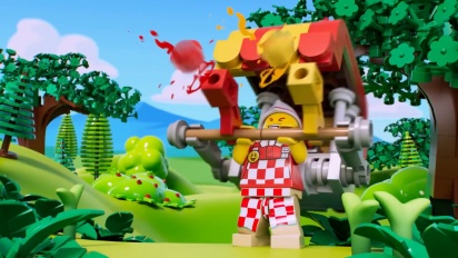 Lego Brawls - Konsolin julkaisupäivän ilmoituksen traileri
